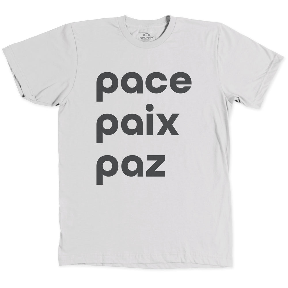 Positype pace paix pax (peace)