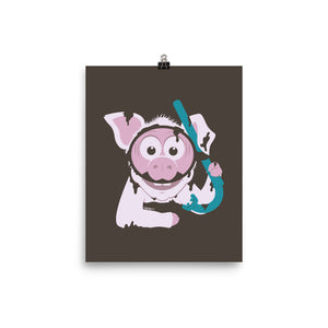 
            
                Load image into Gallery viewer, Piggy Plunge Poster
            
        