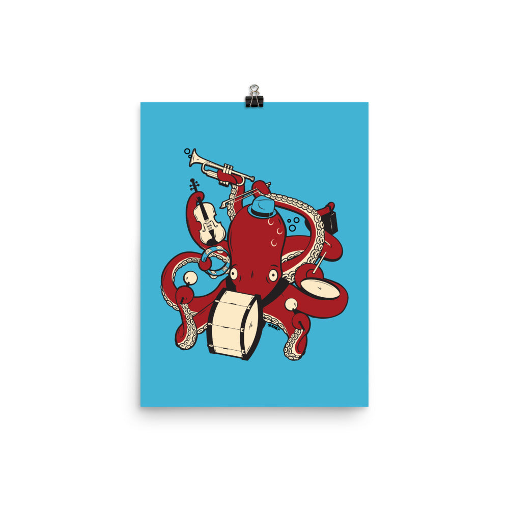 Octopus Band Poster